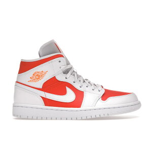 Jordan �W���[�_�� ���f�B�[�X �X�j�[�J�[ �yJordan 1 Mid SE Bright Citrus (Women's)�z �T�C�Y US_9.5(26.5cm) Bright Citrus/White