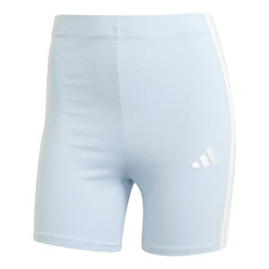 AfB_X fB[X tBbglX X|[c Essentials 3 Stripe Biker Shorts Womens