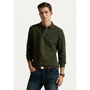 t[ Y T_ V[Y LONG SLEEVE SHIRT - Long sleeved top - company olive