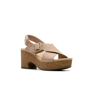 N[NX fB[X T_ V[Y Collection Women's Nerisa West Wedge Sandals Sand Nubuck