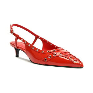 Vbc fB[X pvX V[Y Women's Ruth Mid-Pointed Toe Pumps Red