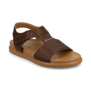 �W���[�j�[�R���N�V���� ���f�B�[�X �T���_�� �V���[�Y Women's Mira Footbed Flat Sandals Brown