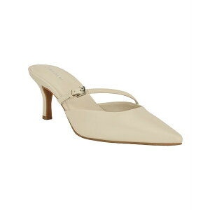 JoNC fB[X pvX V[Y Women's Jansy Buckle Strap Mid-Stiletto Pumps Light Natural