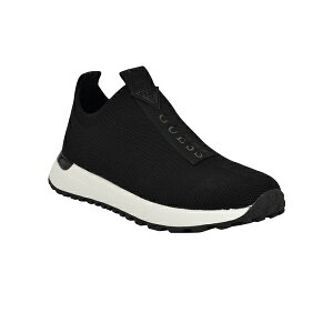QX fB[X Xj[J[ V[Y Women's Farroo Knit Slip-On Sneakers Black