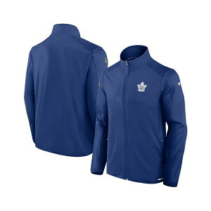 t@ieBNX Y WPbgu] AE^[ Men's Blue Toronto Maple Leafs Authentic Pro Rink Fleece Full-Zip Jacket Blue