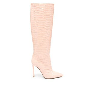 �p���e�L�T�X ���f�B�[�X �u�[�c �V���[�Y 120mm crocodile-embossed leather boots Pink