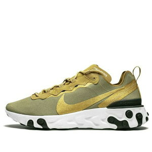 Nike �i�C�L �����Y �X�j�[�J�[ �yNike React Element 55 'Metallic Gold' BQ6166-700�z �T�C�Y US_9(27.0cm)