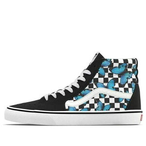 Vans �o���Y �����Y �X�j�[�J�[ �yVans SK8-HI 'Butterfly Checkerboard' VN0A5HXV5KK�z �T�C�Y US_9(27.0cm)