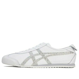 Onitsuka Tiger �I�j�c�J�^�C�K�[ �����Y �X�j�[�J�[ �yOnitsuka Tiger Mexico 66 'White Pure Silver' 1183B415-100�z �T�C�Y US_10.5(28.5cm)