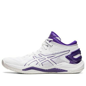 ASICS �A�V�b�N�X �����Y �X�j�[�J�[ �yASICS GELBURST 27 'White Purple' 1063A066-101�z �T�C�Y US_12.5(30.5cm)