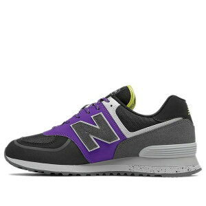 New Balance �j���[�o�����X �����Y �X�j�[�J�[ �yNew Balance 574T 'Black Purple' U574TY2�z �T�C�Y US_11(29.0cm)