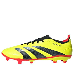 adidas �A�f�B�_�X �����Y �X�j�[�J�[ �yadidas Predator 24 League Low FG 'Solar Yellow Black' IG7761�z �T�C�Y US_12(30.0cm)