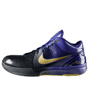 Nike �i�C�L �����Y �X�j�[�J�[ �yNike Zoom Kobe 4 'Lakers Away' 344335-073�z �T�C�Y US_10.5(28.5cm)