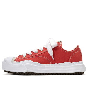 Maison MIHARA YASUHIRO �~�n�����X�q�� �����Y �X�j�[�J�[ �yMaison MIHARA YASUHIRO HANK OG Sole Canvas Low-top Sneaker 'Orange' A05FW702-ORG�z �T�C�Y US_9(27.0cm)