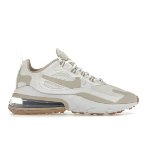 Nike �i�C�L ���f�B�[�X �X�j�[�J�[ �yNike Air Max 270 React Summit White Orewood Brown (Women's)�z �T�C�Y US_9.5(26.5cm) Summit White/Light Orewood Brown