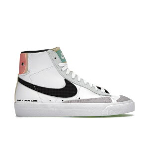 Nike �i�C�L ���f�B�[�X �X�j�[�J�[ �yNike Blazer Mid Have a Good Game (Women's)�z �T�C�Y US_7.5(24.5cm) White/Black-Multi-Color