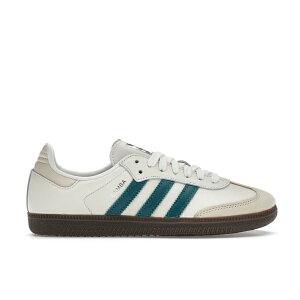 adidas �A�f�B�_�X ���f�B�[�X �X�j�[�J�[ �yadidas Samba OG Cloud White Legacy Teal (Women's)�z �T�C�Y US_6(23.0cm) Cloud White Legacy Teal Wonder White