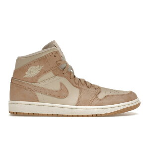 Jordan �W���[�_�� ���f�B�[�X �X�j�[�J�[ �yJordan 1 Mid SE Legend Light Brown (Women's)�z �T�C�Y US_W_11.5 Legend Light Brown/Sail/Legend Medium Brown