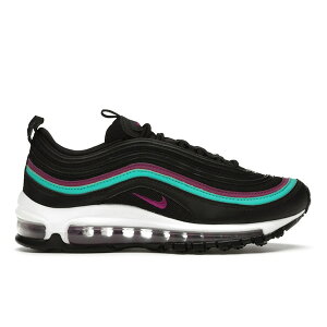 Nike �i�C�L ���f�B�[�X �X�j�[�J�[ �yNike Air Max 97 Black Grape (Women's)�z �T�C�Y US_7.5(24.5cm) Black/Bright Grape-Clear Emerald