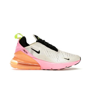 Nike �i�C�L ���f�B�[�X �X�j�[�J�[ �yNike Air Max 270 White Sunset Pulse Total Orange (Women's)�z �T�C�Y US_W_12 Summit White/Sunset Pulse/Total Orange/Black