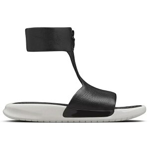 Nike �i�C�L ���f�B�[�X �X�j�[�J�[ �yNike Benassi Cuff Lux Slide Black White (Women's)�z �T�C�Y US_8(25.0cm) Black/White