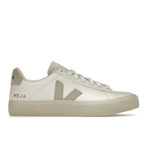Veja ���F�W�� ���f�B�[�X �X�j�[�J�[ �yVeja Campo Low Chromefree Leather White Natural (Women's)�z �T�C�Y EU_43(28cm) White/Natural