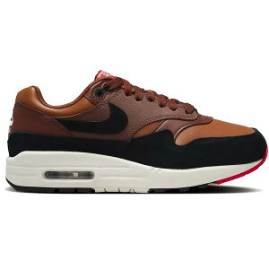 Nike �i�C�L ���f�B�[�X �X�j�[�J�[ �yNike Air Max 1 '87 Cacao Wow (Women's)�z �T�C�Y US_7(24.0cm) Cacao Wow/Light British Tan/Fire Red/Black