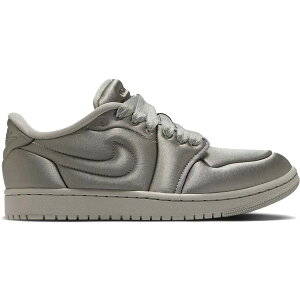 Jordan �W���[�_�� ���f�B�[�X �X�j�[�J�[ �yJordan 1 Low Method of Make Satin Medium Grey (Women's)�z �T�C�Y US_7.5(24.5cm) Medium Grey