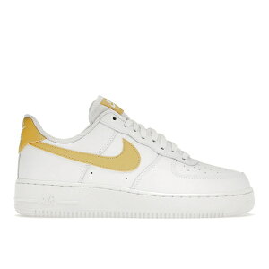 Nike �i�C�L ���f�B�[�X �X�j�[�J�[ �yNike Air Force 1 '07 White Saturn Gold White White (Women's)�z �T�C�Y US_9(26.0cm) White/Saturn Gold-White-White