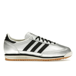 adidas �A�f�B�_�X ���f�B�[�X �X�j�[�J�[ �yadidas SL 72 OG Silver Metallic Black Gum (Women's)�z �T�C�Y US_8.5(25.5cm) Silver Metallic/Core Black/Off White