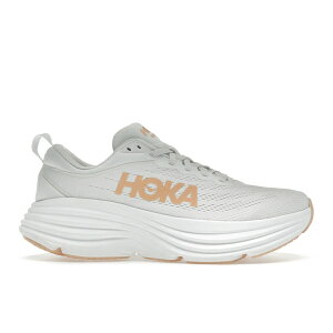 Hoka One One �z�J�I�l�I�l ���f�B�[�X �X�j�[�J�[ �yHoka One One Bondi 8 White Cantaloupe (Women's)�z �T�C�Y US_6.5(23.5cm) White/Cantaloupe