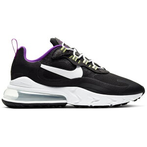 Nike �i�C�L ���f�B�[�X �X�j�[�J�[ �yNike Air Max 270 React SE Black White Vivid Purple (Women's)�z �T�C�Y US_6.5(23.5cm) Black/White/White/Vivid Purple