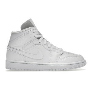 Jordan �W���[�_�� ���f�B�[�X �X�j�[�J�[ �yAir Jordan Mid Triple White (2022) (Women's)�z �T�C�Y US_8(25.0cm) White/White/White