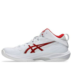 ASICS �A�V�b�N�X �����Y �X�j�[�J�[ �yASICS Gelhoop V17 S 'White Electric Red' 1063A101-101�z �T�C�Y US_7.5(25.5cm)