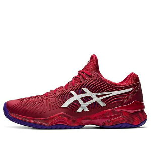 ASICS �A�V�b�N�X �����Y �X�j�[�J�[ �yASICS Court FF Novak 'French Open - Cranberry' 1041A089-605�z �T�C�Y US_10(28.0cm)