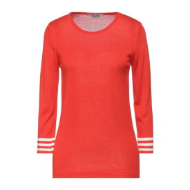 【送料無料】 ティーエスディ12 レディース ニット&セーター アウター Sweaters Red