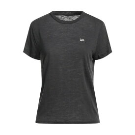 【送料無料】 リー レディース Tシャツ トップス T-shirts Steel grey