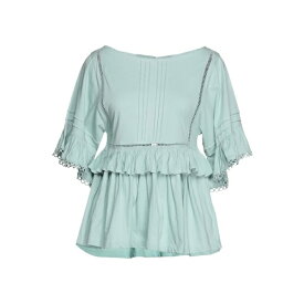 【送料無料】 セミクチュール レディース カットソー トップス Tops Sky blue