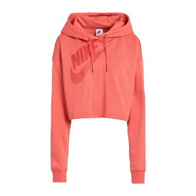 【送料無料】 ナイキ レディース パーカー・スウェットシャツ アウター W NSW FLC PO HOODIE CROP DNC Salmon pink