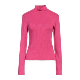 【送料無料】 ヴェルナ レディース ニット&セーター アウター Turtlenecks Fuchsia