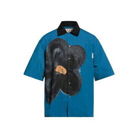 【送料無料】 マルニ メンズ シャツ トップス Shirts Azure