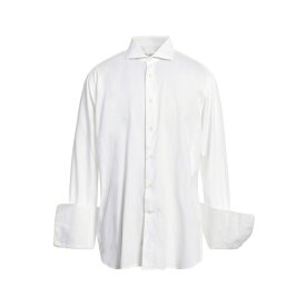 【送料無料】 ファシス メンズ シャツ トップス Shirts White