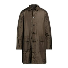 【送料無料】 アスペジ メンズ ジャケット＆ブルゾン アウター Overcoats & Trench Coats Military green