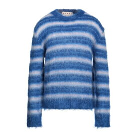 【送料無料】 マルニ メンズ ニット&セーター アウター Sweaters Blue