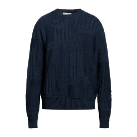 【送料無料】 ランバン メンズ ニット&セーター アウター Sweaters Navy blue