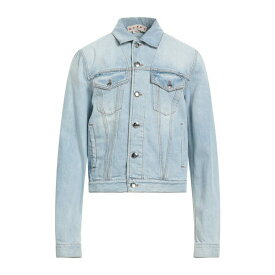 【送料無料】 マルニ メンズ ジャケット＆ブルゾン アウター Denim Outerwear Blue