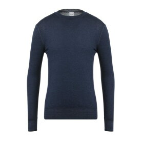【送料無料】 アスペジ メンズ ニット&セーター アウター Sweaters Navy blue