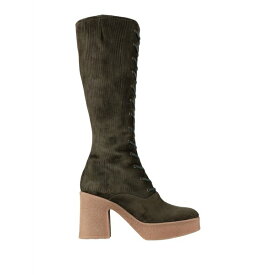 【送料無料】 チエミハラ レディース ブーツ シューズ Boots Military green