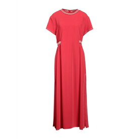 【送料無料】 エルマンノ シェルヴィーノ レディース ワンピース トップス Maxi dresses Red