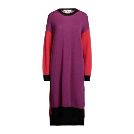 【送料無料】 マルニ レディース ワンピース トップス Midi dresses Mauve